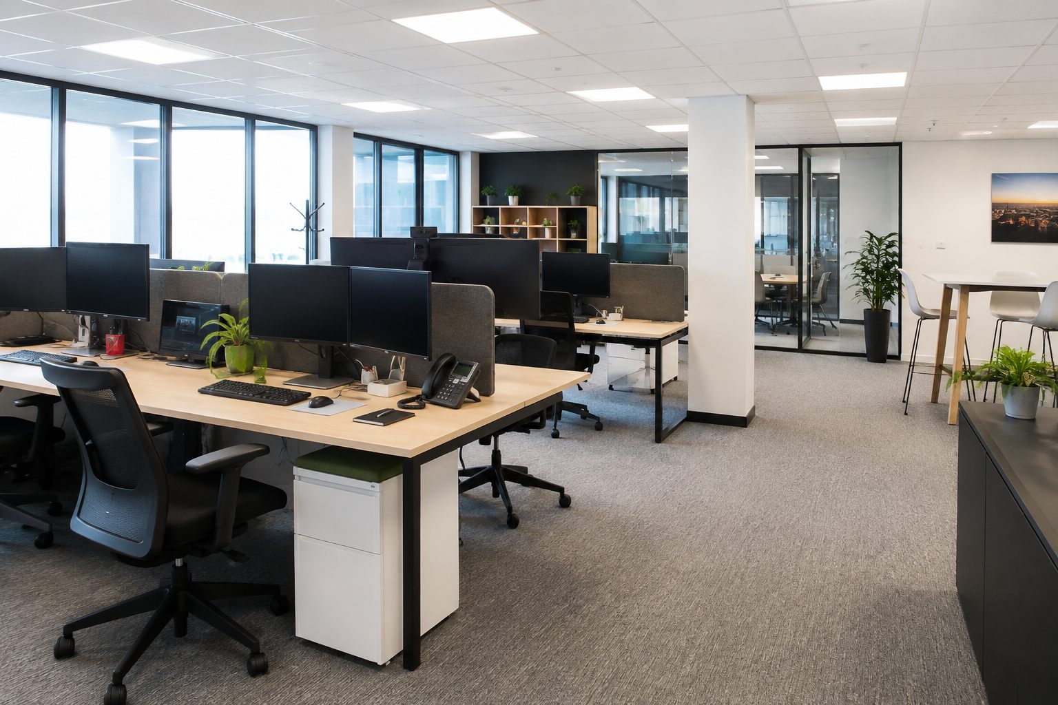 Open space entretenu